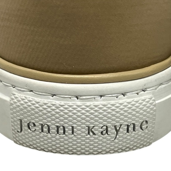 Jenni Kayne Natural Tan Leather Lace Up Casual Trainers Sneakers Women’s 38 - Picture 9 of 16